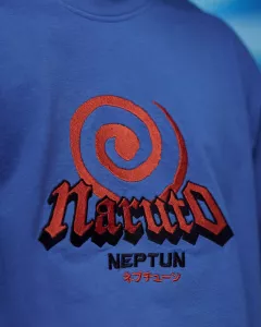 Naruto Shippuden T-Shirt Graphic Blue Size S Neptun