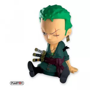 One Piece Coin Bank Zoro Plastoy