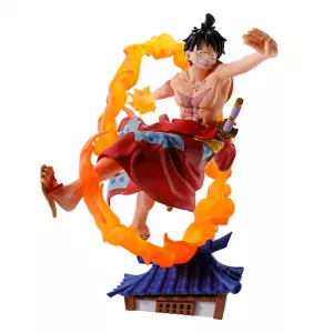 One Piece Petitrama PVC Mini Statue Logbox Re Birth Wano Kuni Vol. 1 Set 9 cm Megahouse