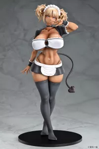 Original Character Statue 1/6 Black Gal Maid Succubus Cocoa 30 cm Q-Six