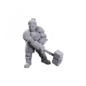 D&D Nolzur's Marvelous Miniatures Unpainted Miniatures 2-Pack 50th Anniversary Dwarves Wizkids