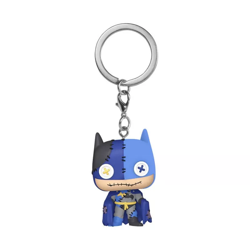 DC Patchwork POP! Vinyl Keychains 4 cm Batman Display (12) Funko