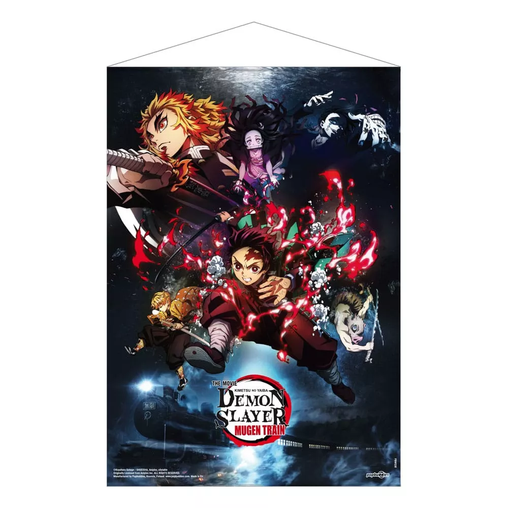 Demon Slayer: Kimetsu no Yaiba Wallscroll Mugen Train Key Visual 50 x 70 cm POPbuddies