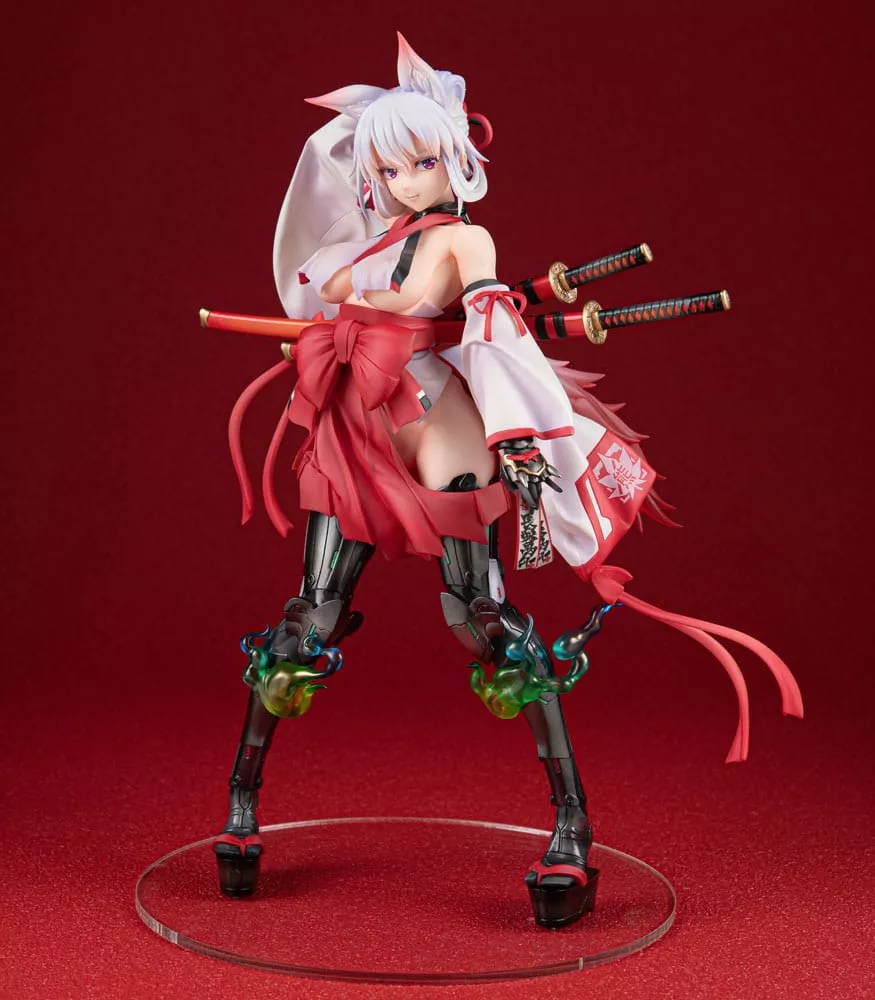 Original Character PVC Statue 1/7 Agano design by Grizzry Panda 23 cm Pleiades