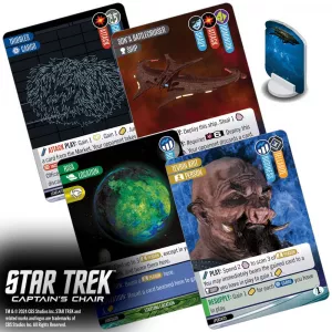 Star Trek: Captain's Chair Card Game *English Version* Wizkids