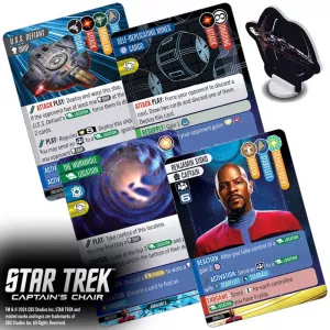 Star Trek: Captain's Chair Card Game *English Version* Wizkids