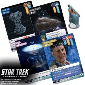 Star Trek: Captain's Chair Card Game *English Version* Wizkids