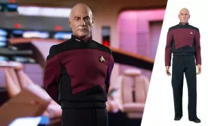 Star Trek: The Next Generation Action Figure 1/6 Captain Jean-Luc Picard (Essential Duty Uniform) 30 cm EXO-6