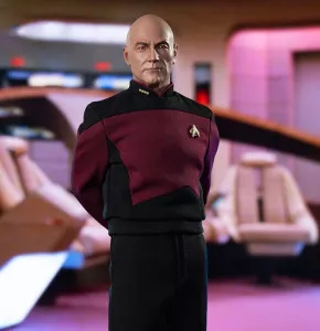 Star Trek: The Next Generation Action Figure 1/6 Captain Jean-Luc Picard (Essential Duty Uniform) 30 cm EXO-6