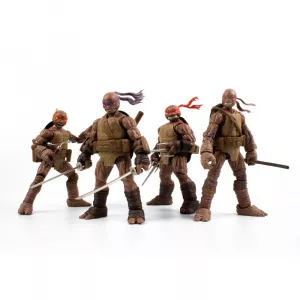 Teenage Mutant Ninja Turtles BST AXN Action Figures 4-Pack Zombie Turtle (IDW Comics) 13 cm