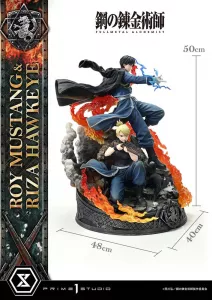 Fullmetal Alchemist Concept Masterline Statue 1/6 Roy Mustang & Riza Hawkeye Regular Version 50 cm Prime 1 Studio