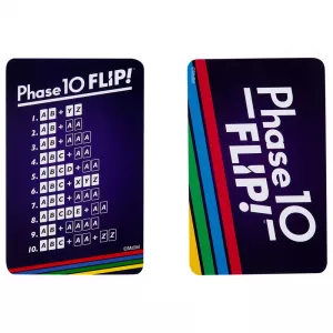 Phase 10 Flip! Card Game Mattel