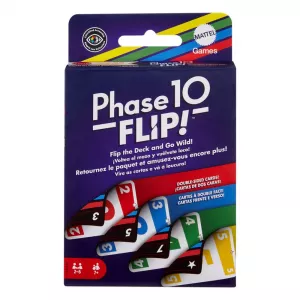 Phase 10 Flip! Card Game Mattel