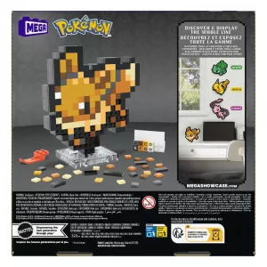 Pokémon MEGA Construction Set Eevee Pixel Art Mattel