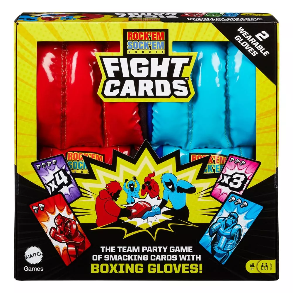 Rock'Em Sock'Em Robots Card Game Mattel