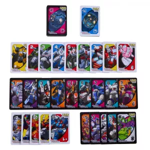 Transformers UNO Flip! Card Game Mattel