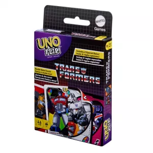 Transformers UNO Flip! Card Game Mattel