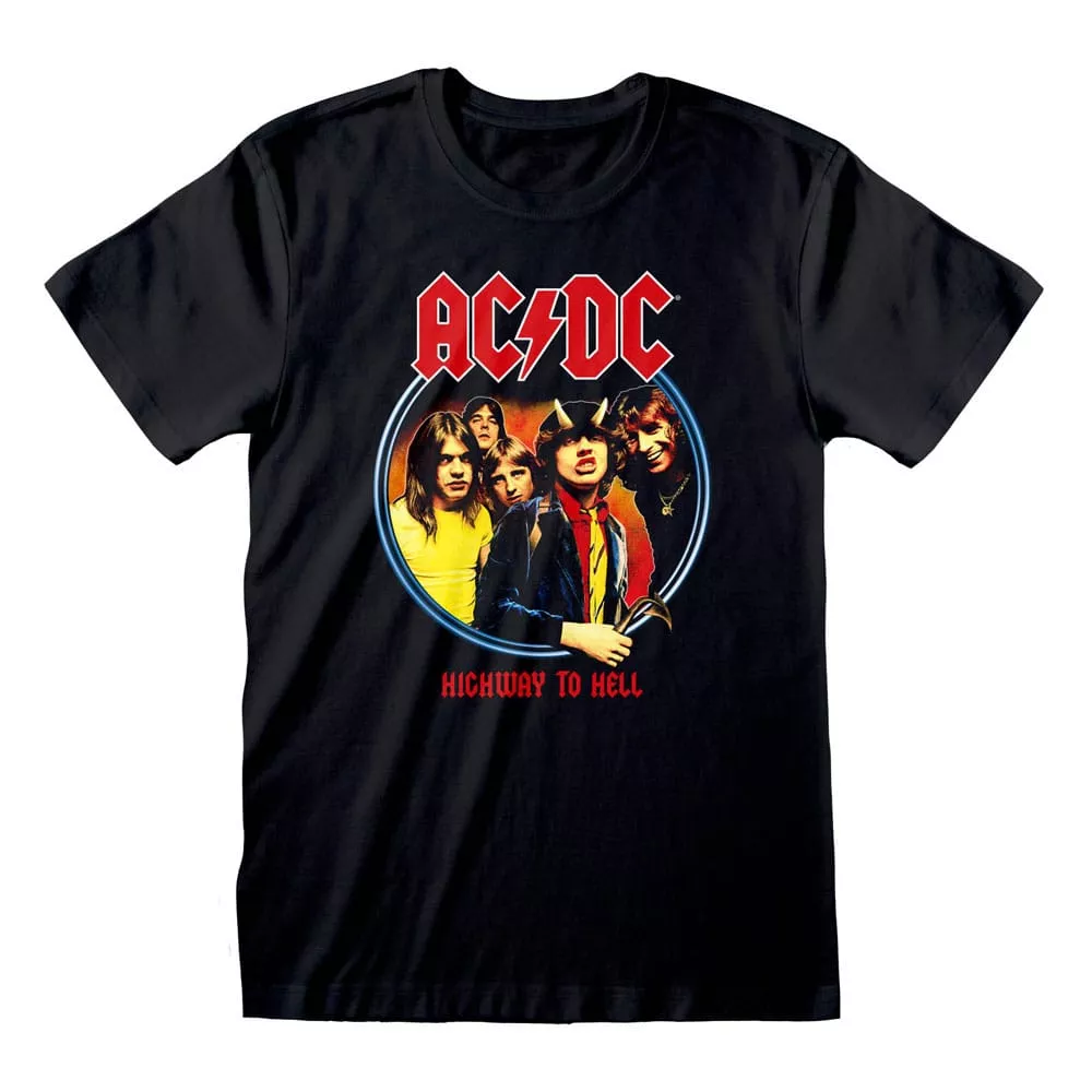 AC/DC T-Shirt Highway To Hell Size L Heroes Inc