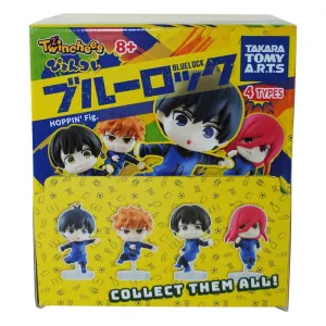 Blue Lock Twinchees Mini Figures Hoppin' 5 cm Display (24) Takara Tomy