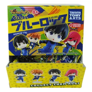 Blue Lock Twinchees Mini Figures Hoppin' 5 cm Display (24) Takara Tomy