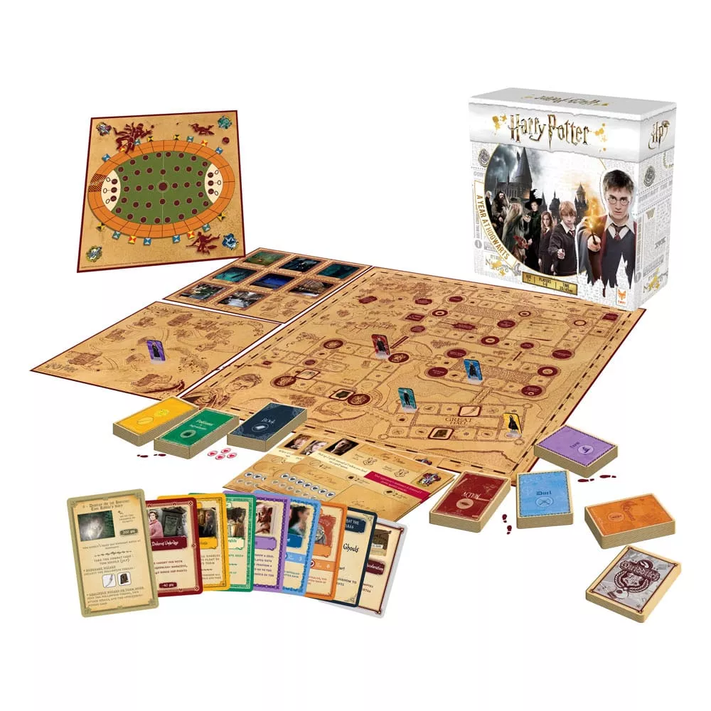 Harry Potter Board Game A Year At Hogwarts *English Version* Topi Games