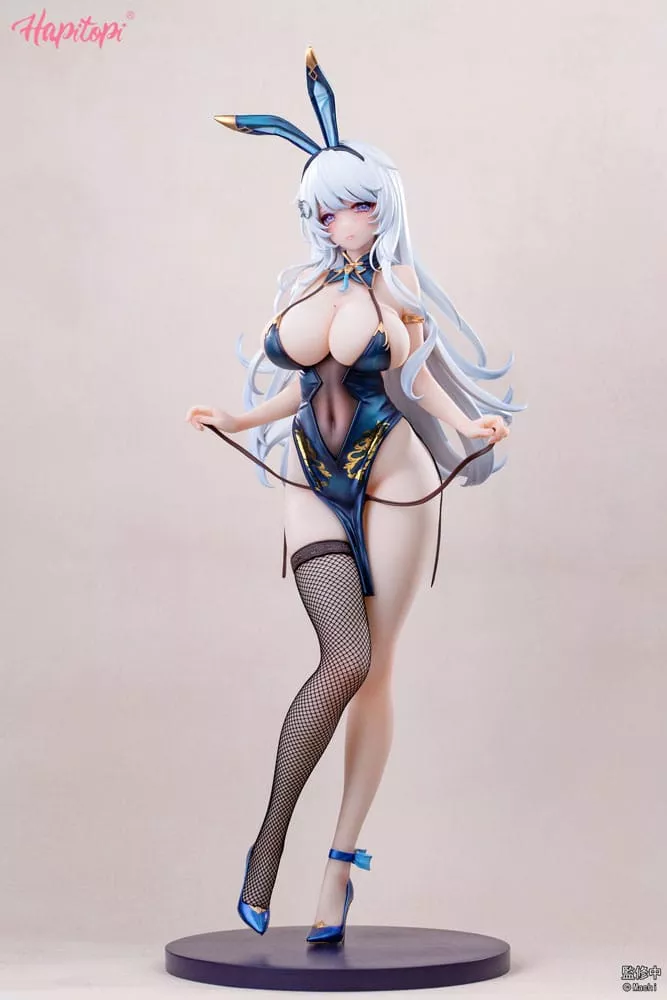 Original Character PVC Statue 1/6 Qi Kai De Sheng Bunny Girl illustration by Machi 29 cm BearPanda