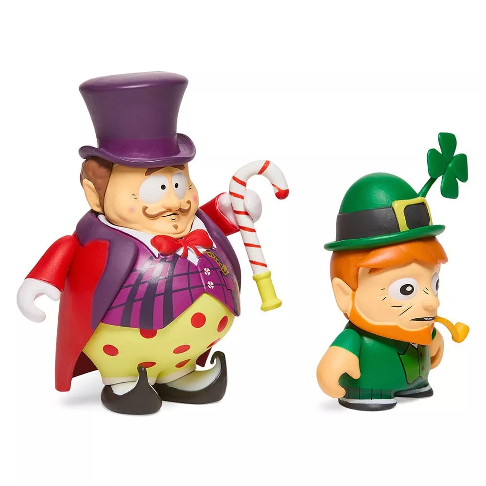 South Park: Imaginationland Mayor and Leprechaun 3 inch Vinyl Figure 2-Pack Kidrobot