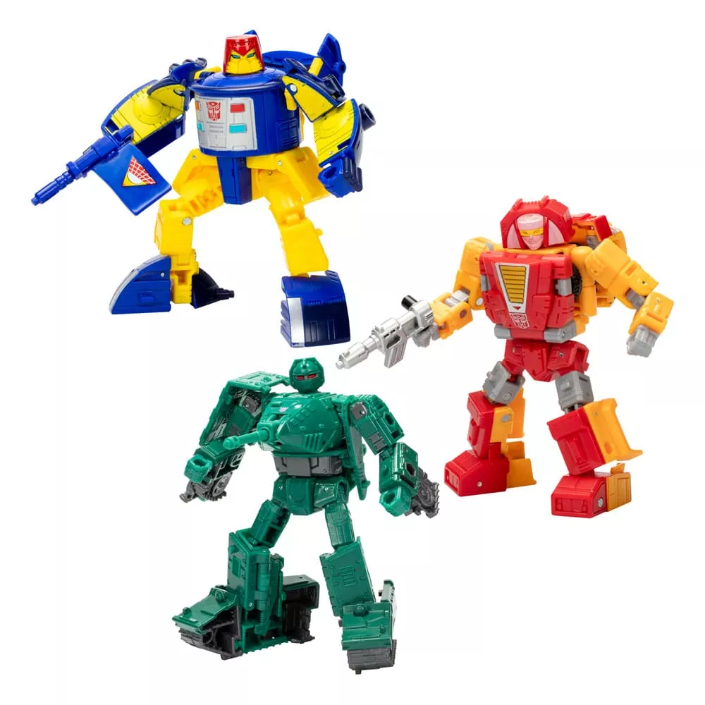 Transformers Legacy United Deluxe Class Action Figure 3-Pack Go-Bot Guardians 14 cm Hasbro