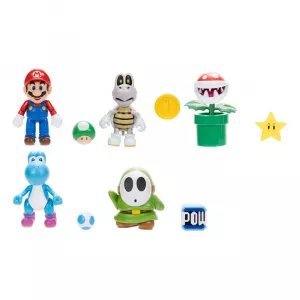 World of Nintendo Mini Figure Super Mario Wave 40 10 cm Assortment (5)