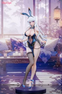 Original Character PVC Statue 1/6 Qi Kai De Sheng Bunny Girl illustration by Machi 29 cm BearPanda