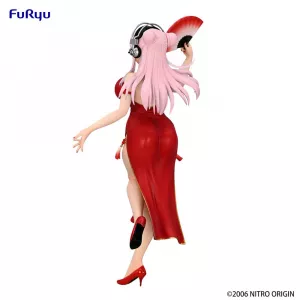 Super Sonico Trio-Try-iT PVC Statue China Dress Ver. 21 cm Furyu