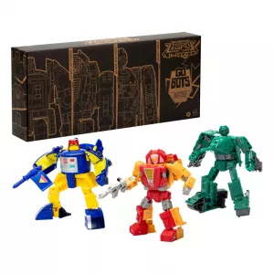 Transformers Legacy United Deluxe Class Action Figure 3-Pack Go-Bot Guardians 14 cm Hasbro