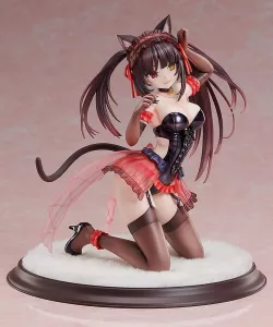 Date A Live Statue 1/7 Kurumi Tokisaki Cat Ears Ver. 17 cm Kadokawa