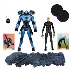 DC Multiverse Action Figure 2-Pack Rookie & Mr. Bloom (Batman: Endgame) (Gold Label) (SDCC) 18 cm McFarlane Toys