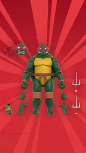 Teenage Mutant Ninja Turtles Ultimates Action Figure Wave 12 Raphael 18 cm Super7