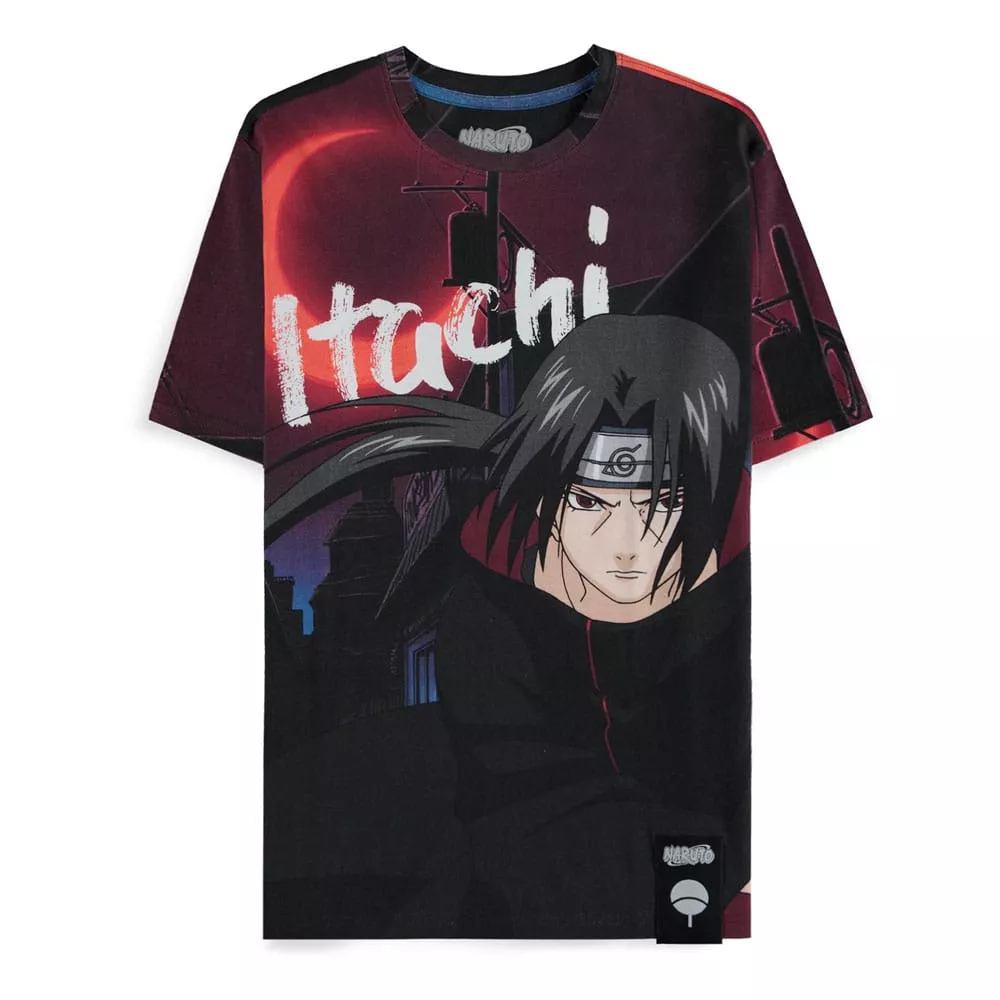 Naruto T-Shirt Mirage AOP Itachi & Sasuke Size L Difuzed