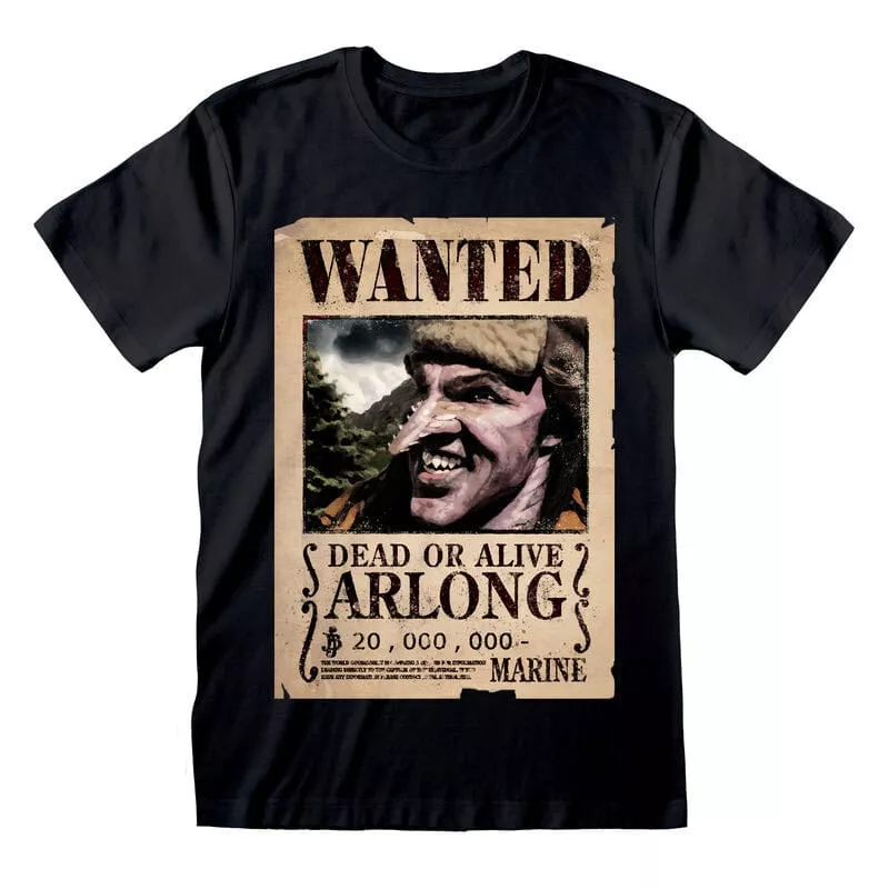 One Piece T-Shirt Arlong Wanted Poster Size M Heroes Inc