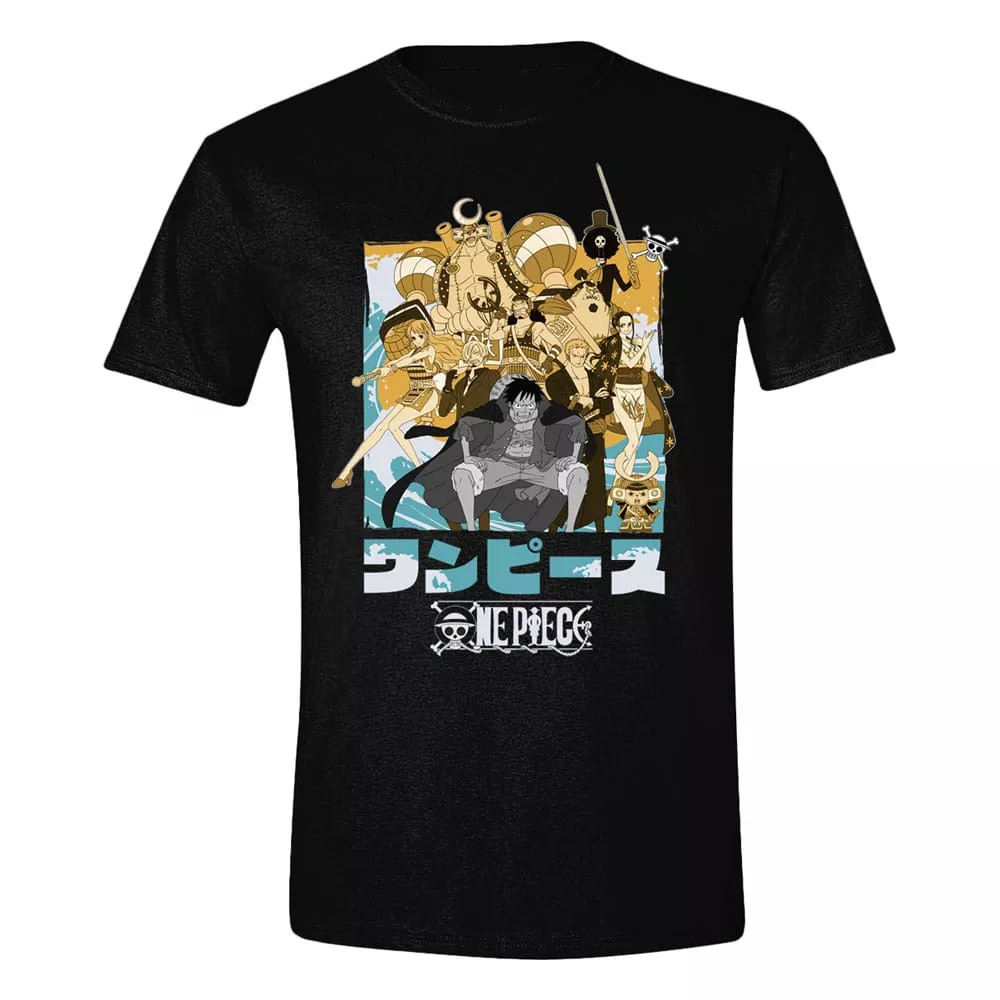 One Piece T-Shirt Characters Pose Size L PCMerch