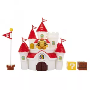 World of Nintendo Playset Super Mario Mushroom Kingdom Castle Jakks Pacific