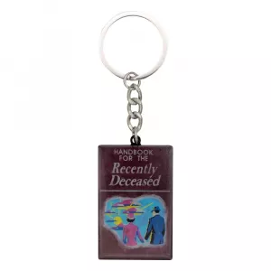 Beetlejuice Keychain Handbook of the Recently Deceased