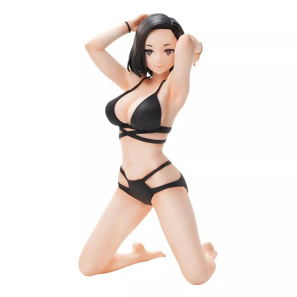 Ganbare Douki-chan PVC Statue Senpai-san Swimsuit Style 22 cm Union Creative