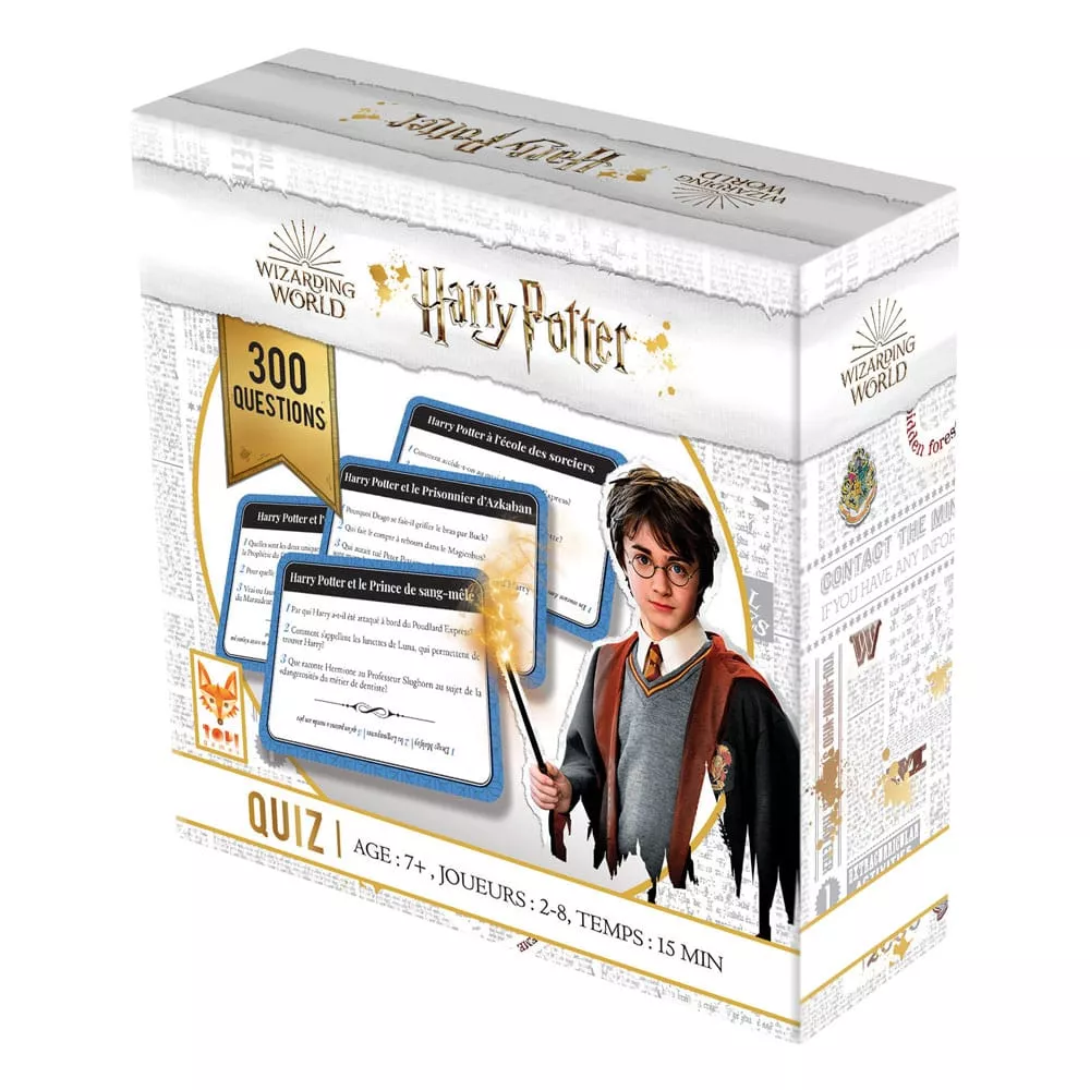 Harry Potter Card Game Quiz 300 Questions *French Version* Topi Games