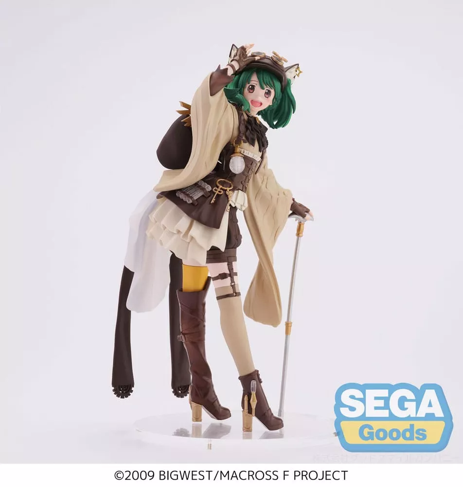 Macross Frontier FIGURIZMa PVC Statue Ranka Lee Oshare Macross Revolution Ver. 17 cm Sega