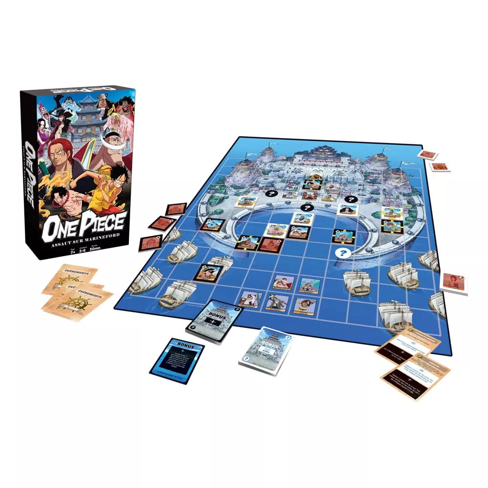 One Piece Board Game Assault on Marineford *French Version* Topi Games