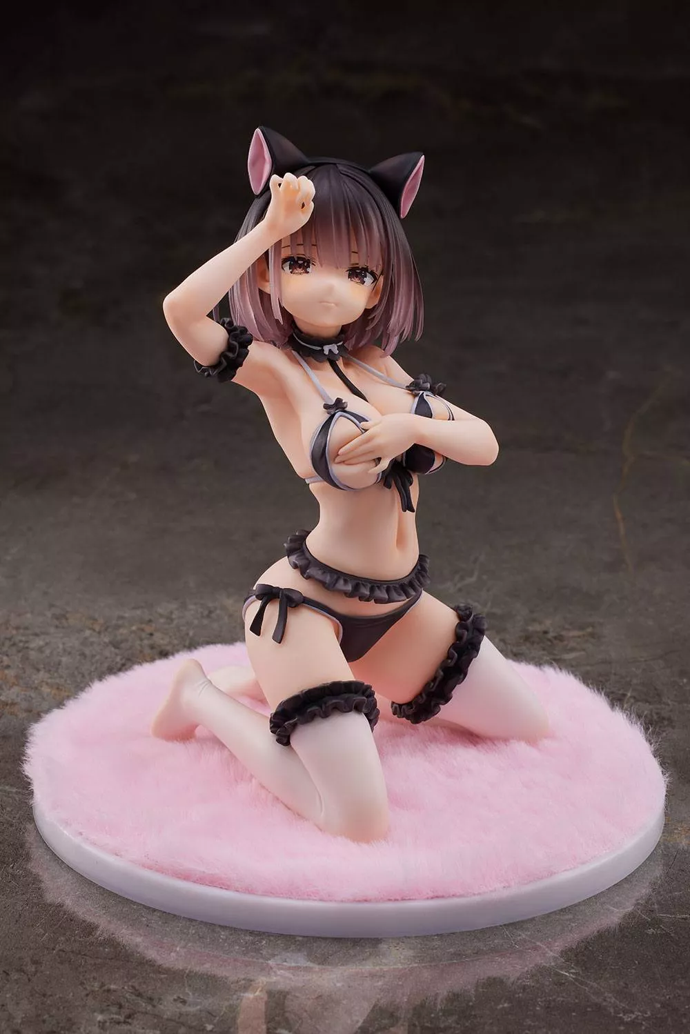 Original Character PVC 1/6 Roar, Posing in Front of a Mirror - Ayaka-chan TPK-017 17 cm Pink Charm