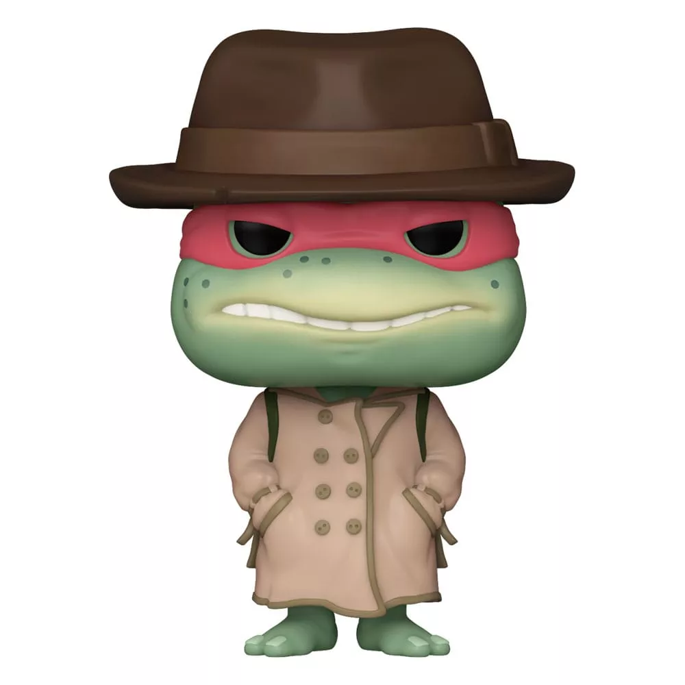 Teenage Mutant Ninja Turtles POP! Movies Vinyl Figure Raphael w/Coat & Hat 9 cm Funko