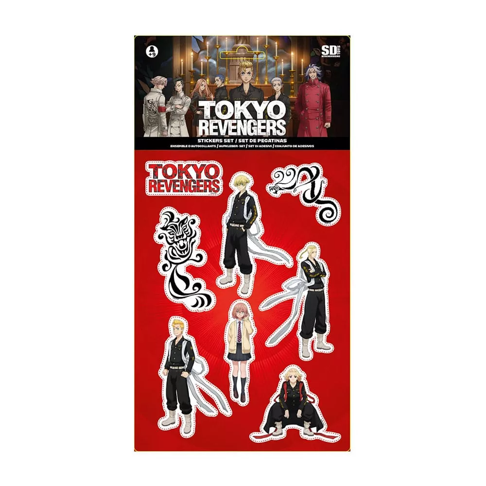 Tokyo Revengers Deluxe Sticker Set SD Toys