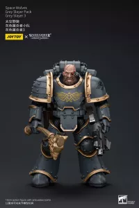 Warhammer The Horus Heresy Action Figure 1/18 Space Wolves Grey Slayer Pack Grey Slayer 3 12 cm Joy Toy (CN)