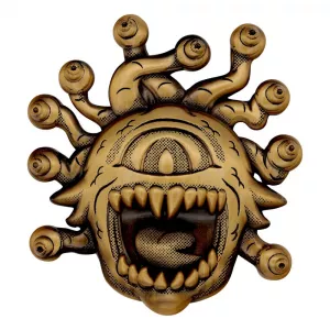 Dungeons & Dragons Medallion Set 50th Anniversary Beholder Twin Edition FaNaTtik