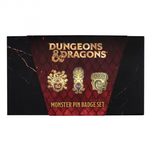 Dungeons & Dragons Pin Badge Set 50th Anniversary FaNaTtik